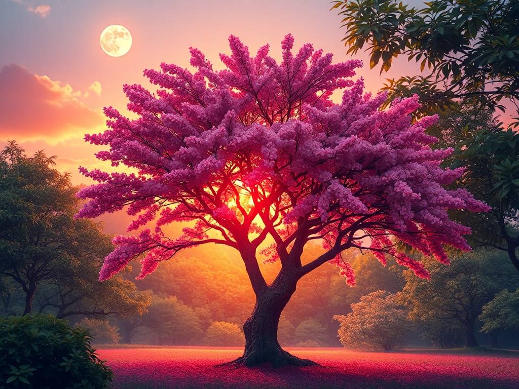 木芙蓉的晨昏线:一日三变的色彩叙事诗 木芙蓉的晨昏线:一日三变的色彩叙事诗