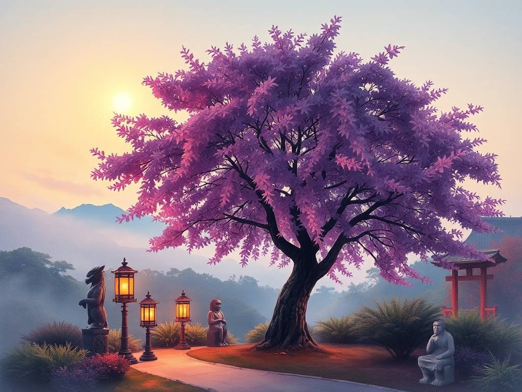 苦楝树的紫色星群:秋天的低调浪漫主义 苦楝树的紫色星群:秋天的低调浪漫主义